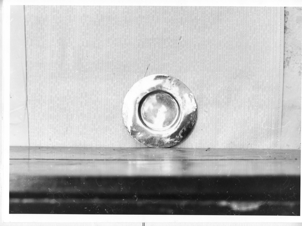 patena, opera isolata - bottega ligure (sec. XVIII)