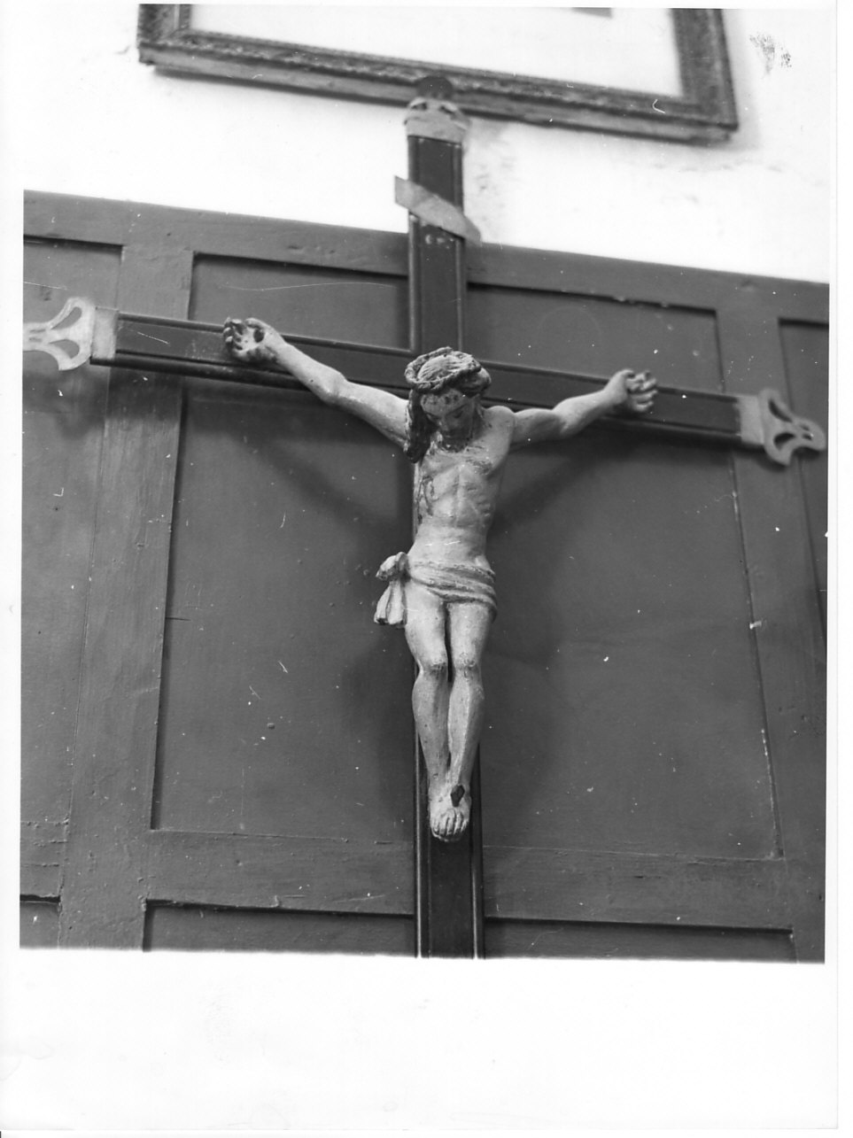 Cristo crocifisso (crocifisso, opera isolata) - bottega ligure (fine/inizio secc. XVIII/ XIX)