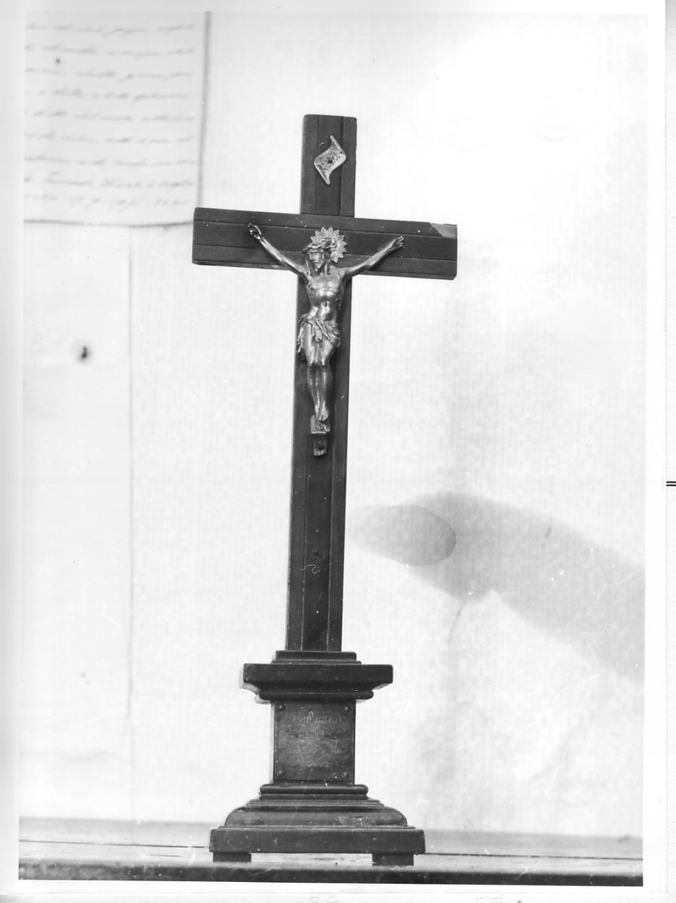 croce d'altare, opera isolata - bottega ligure (inizio sec. XX)