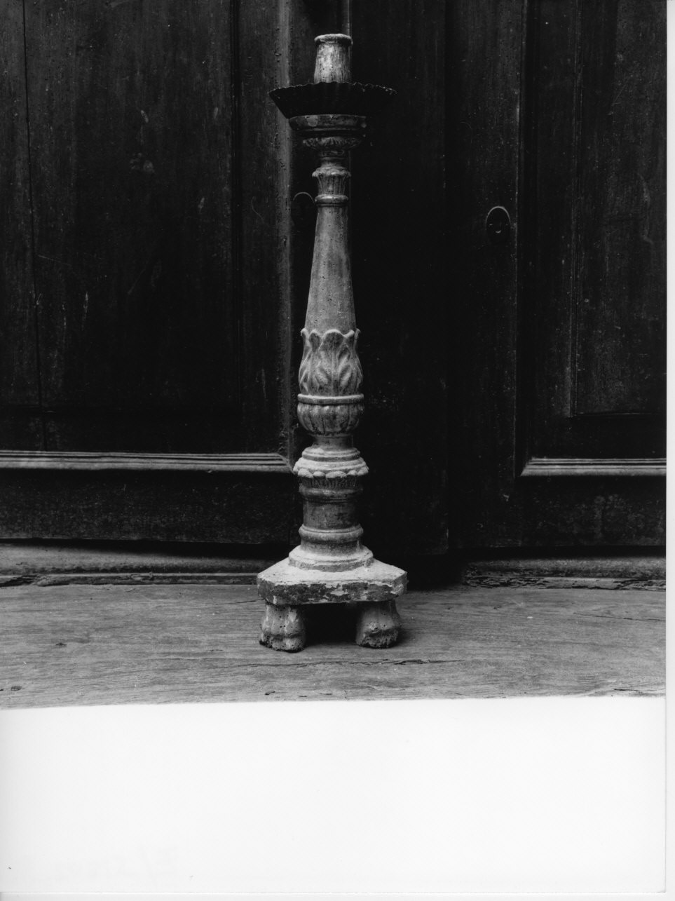 motivi decorativi vegetali (candeliere, coppia) - bottega ligure (sec. XIX)