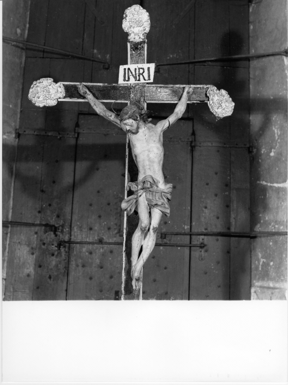 Cristo crocifisso (crocifisso, opera isolata) - bottega ligure (sec. XVIII)