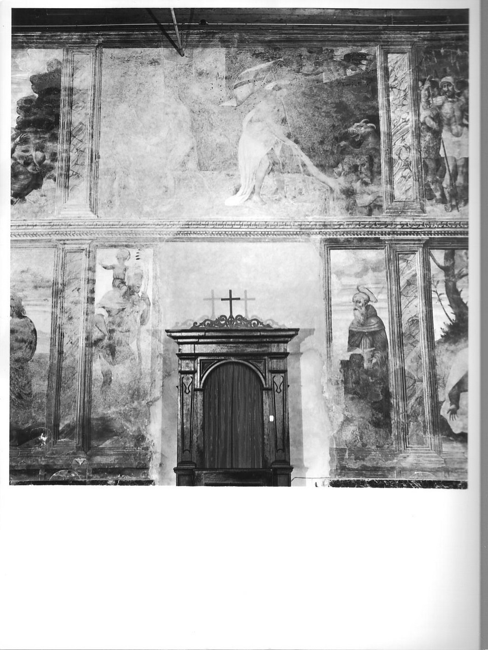 discesa di Cristo al limbo (dipinto, elemento d'insieme) di Piaggio Teramo (sec. XVI)