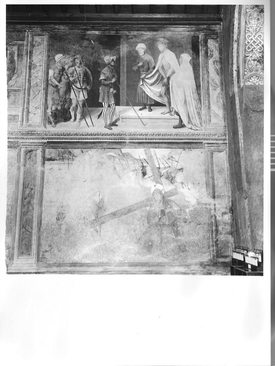 Cristo davanti ad Anna (dipinto, elemento d'insieme) di Piaggio Teramo (sec. XVI)