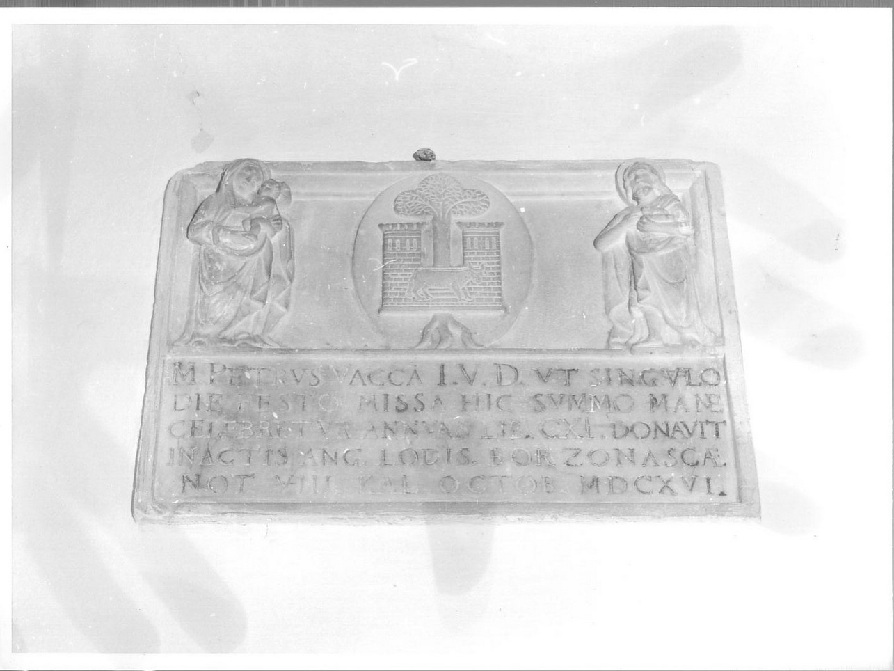 lapide, opera isolata - bottega ligure (sec. XVII)