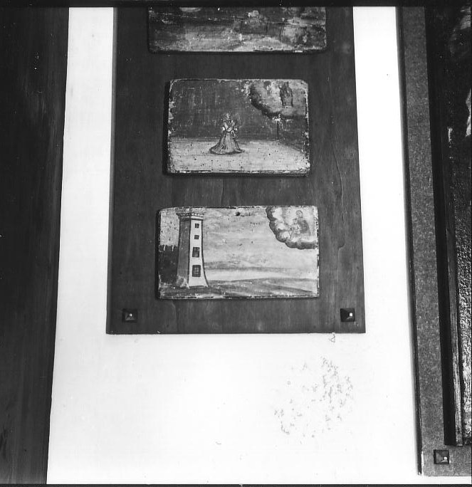 intervento miracoloso della Madonna della Grazie (ex voto, opera isolata) - ambito ligure (sec. XVIII)