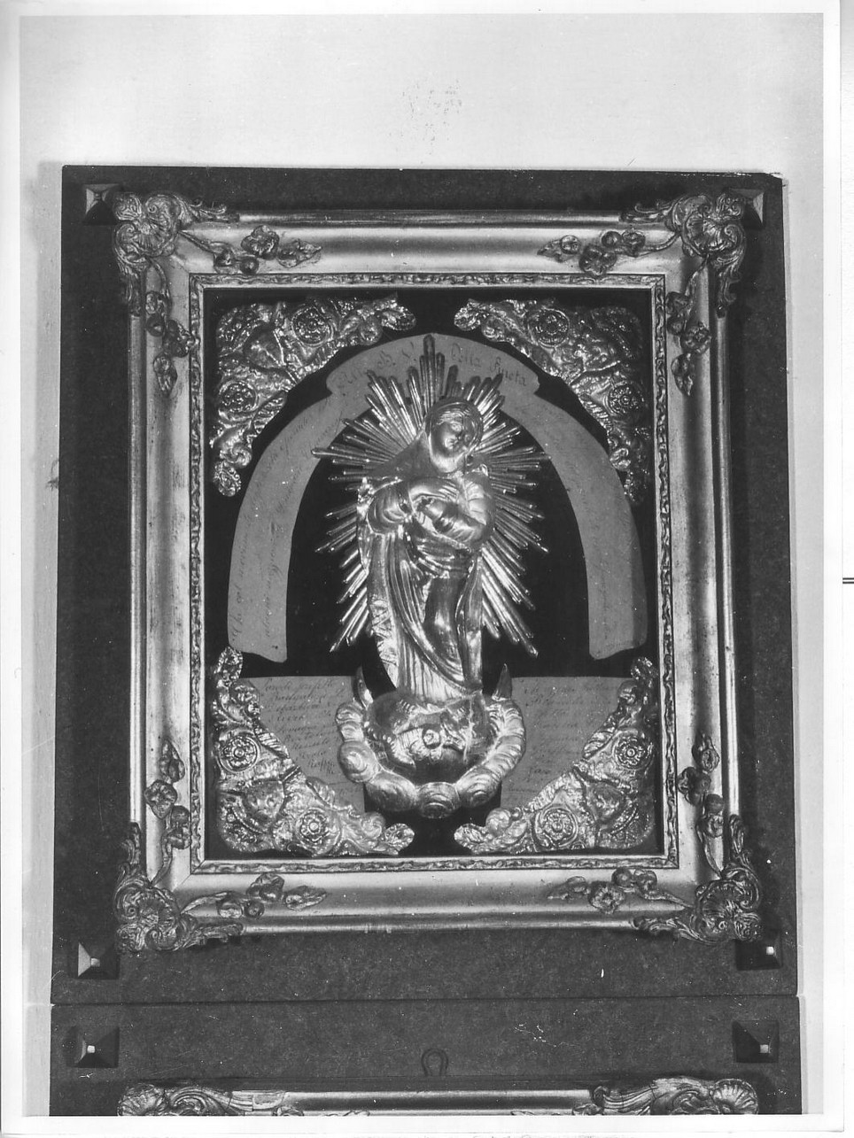 Madonna Immacolata (ex voto, opera isolata) - bottega ligure (sec. XIX)