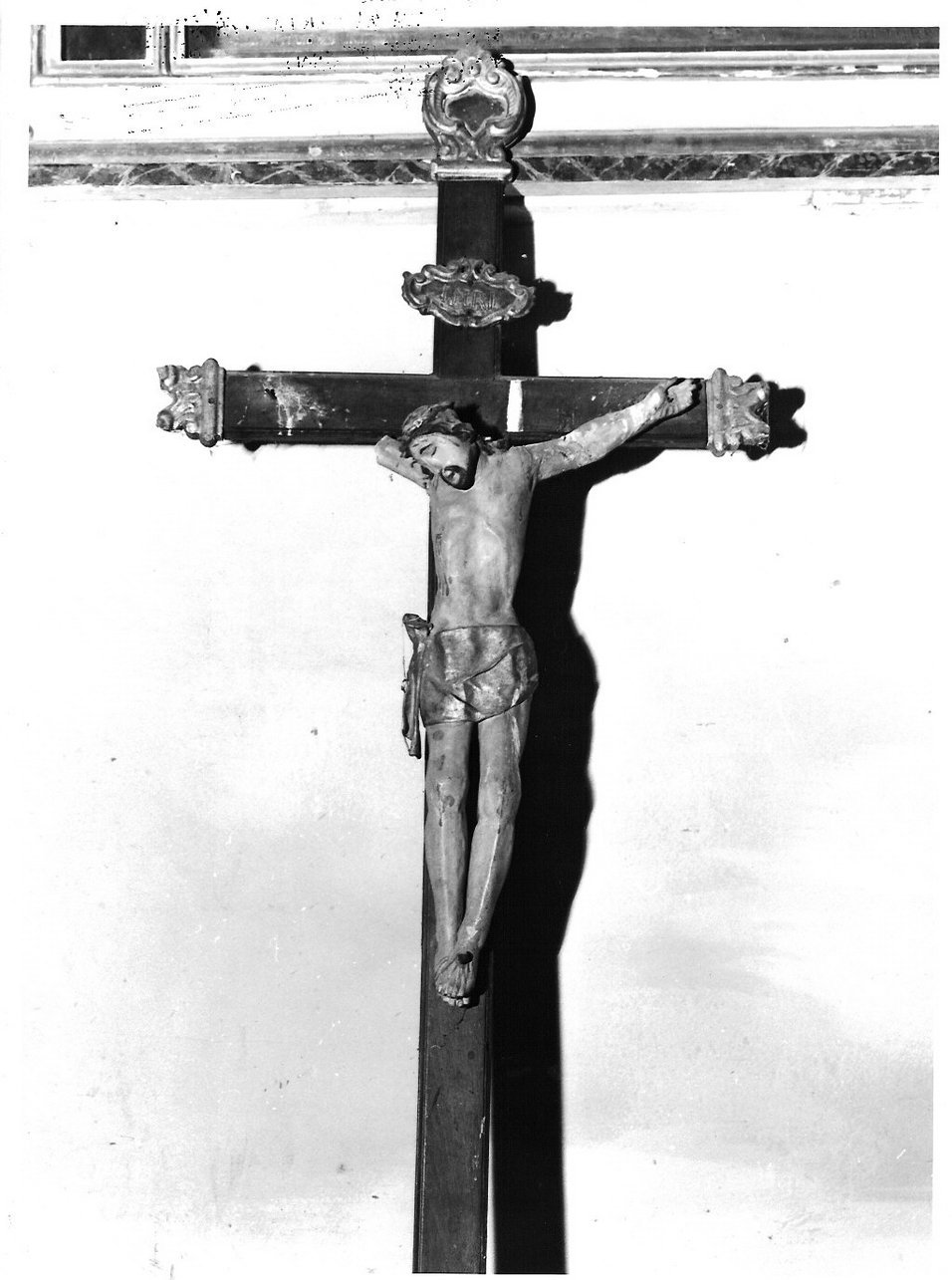 crocifisso, opera isolata - bottega ligure (seconda metà sec. XIX)