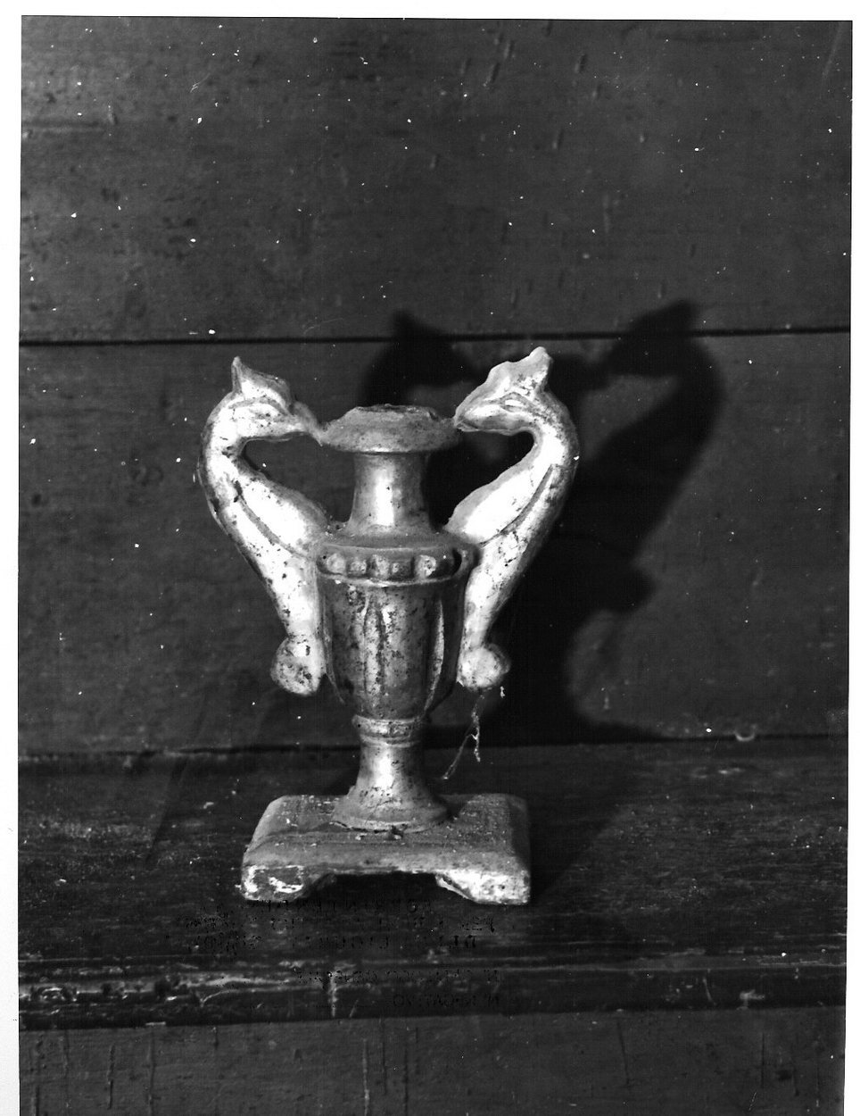 vaso d'altare, serie - bottega ligure (prima metà sec. XIX)