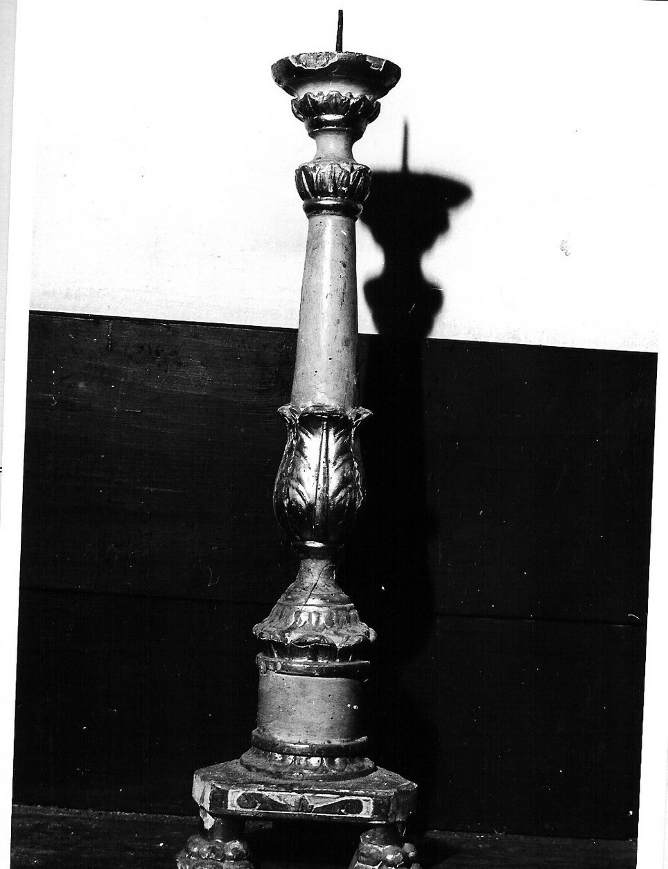 candeliere, paio - bottega ligure (prima metà sec. XIX)