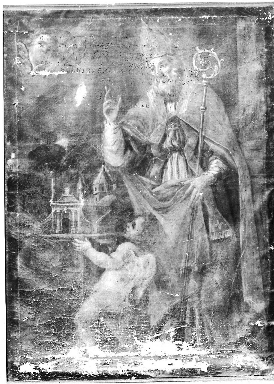 San Gottardo (dipinto, opera isolata) - ambito ligure (metà sec. XVIII)