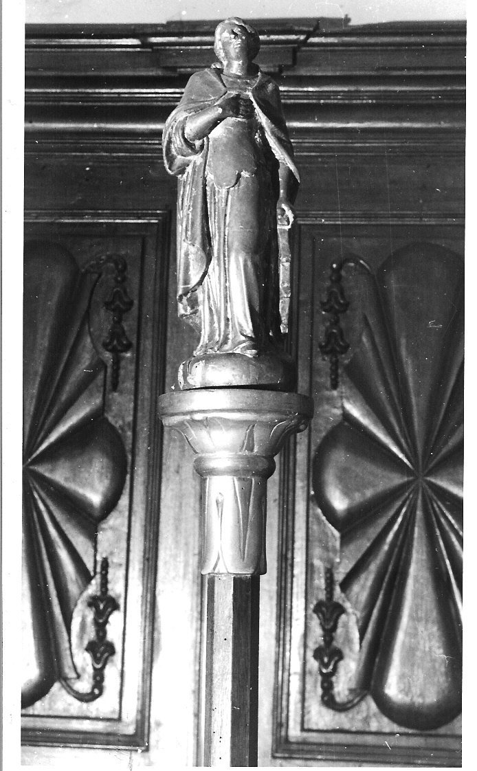 Santa Caterina (pastorale, elemento d'insieme) - bottega ligure (sec. XIX)