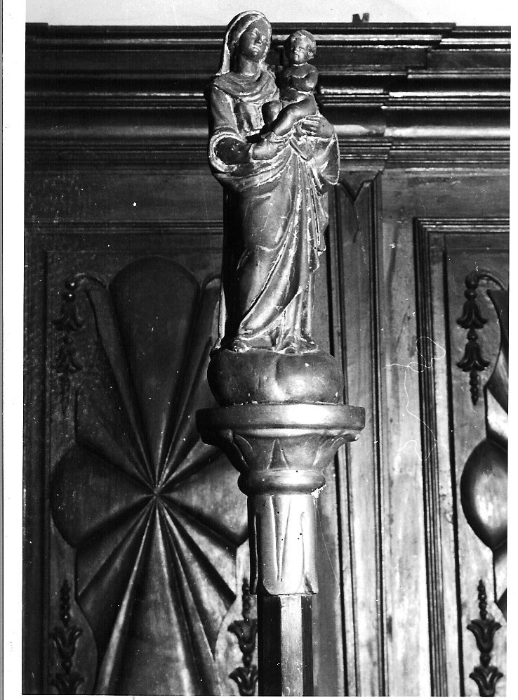 Madonna con Bambino (pastorale, elemento d'insieme) - bottega ligure (sec. XIX)