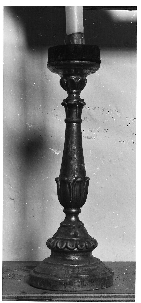 candeliere, coppia - bottega ligure (sec. XIX)