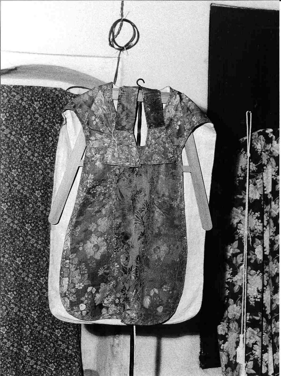 stola, elemento d'insieme - manifattura ligure (prima metà sec. XVIII)