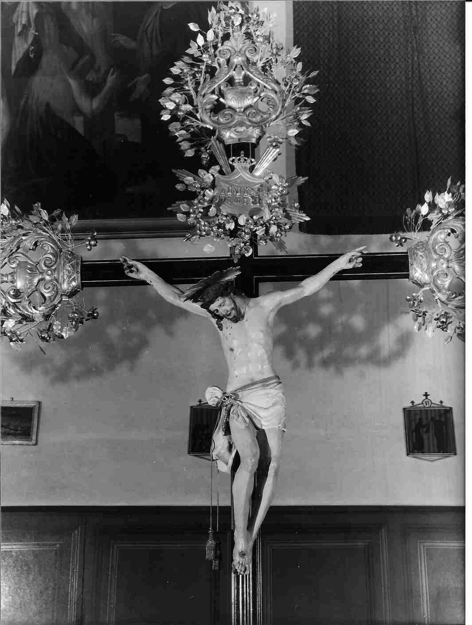 croce processionale, opera isolata - bottega ligure (prima metà sec. XIX)