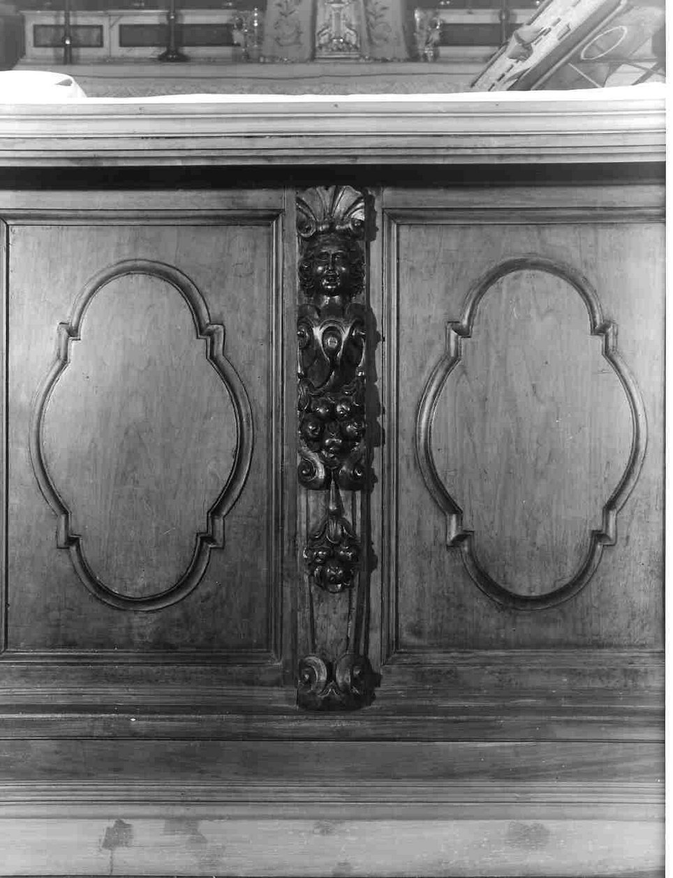 armadietto, opera isolata - bottega ligure (seconda metà sec. XVII)