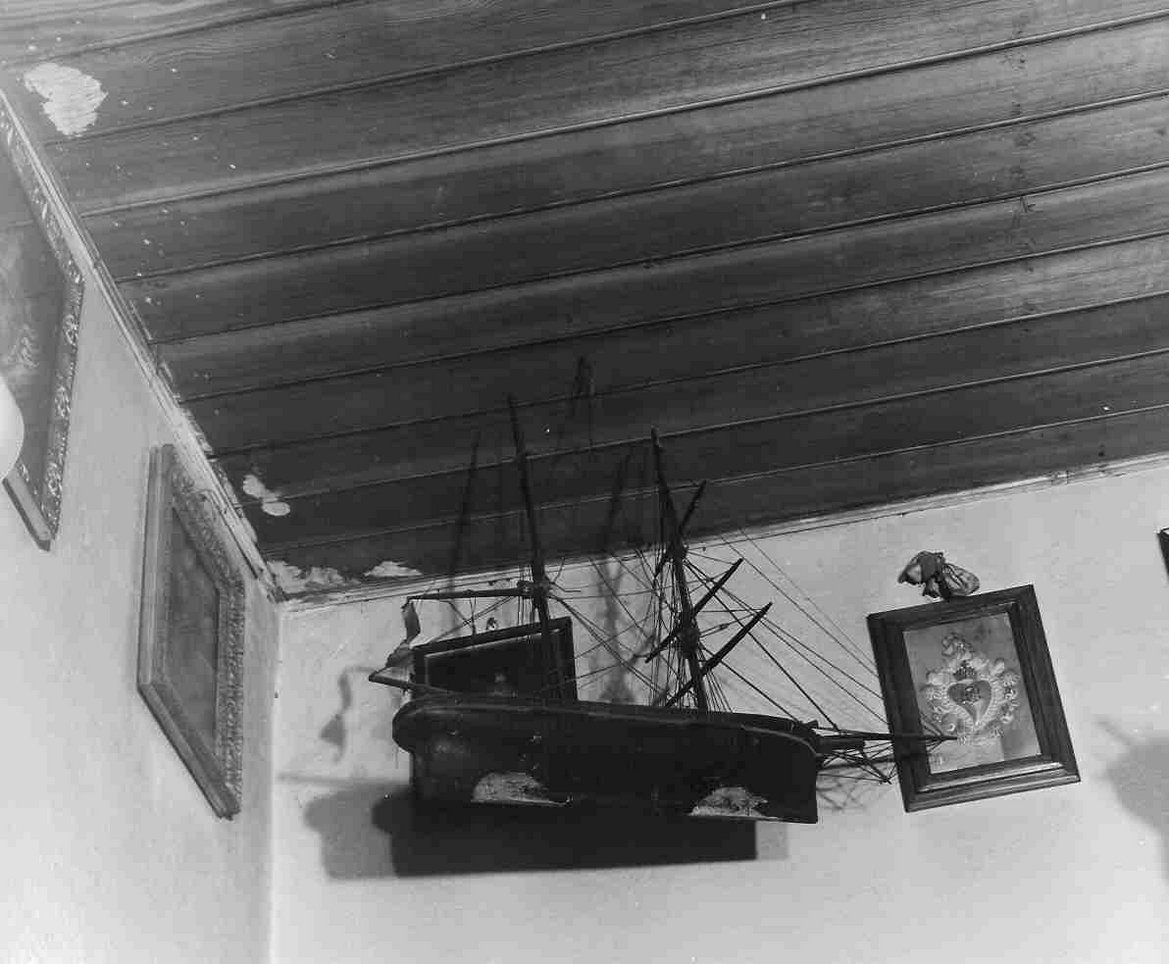 modellino di nave, opera isolata - bottega ligure (sec. XIX)