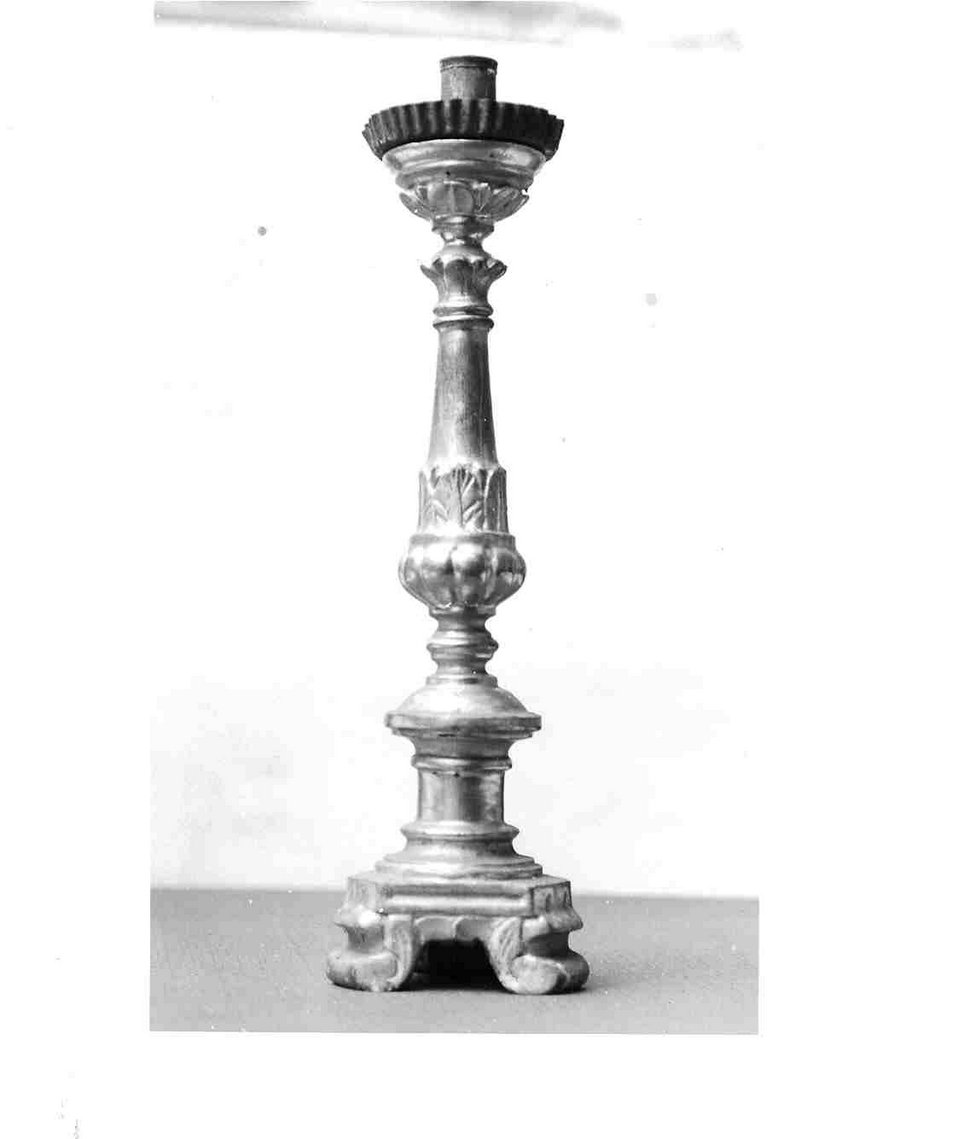 candeliere, paio - bottega ligure (fine sec. XIX)