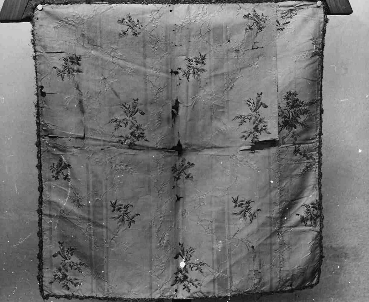 velo di calice, opera isolata - manifattura ligure (seconda metà sec. XVIII)