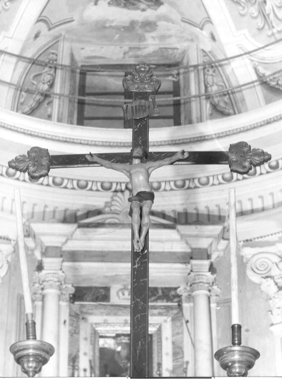 Cristo crocifisso (croce, opera isolata) - bottega ligure (sec. XVII)
