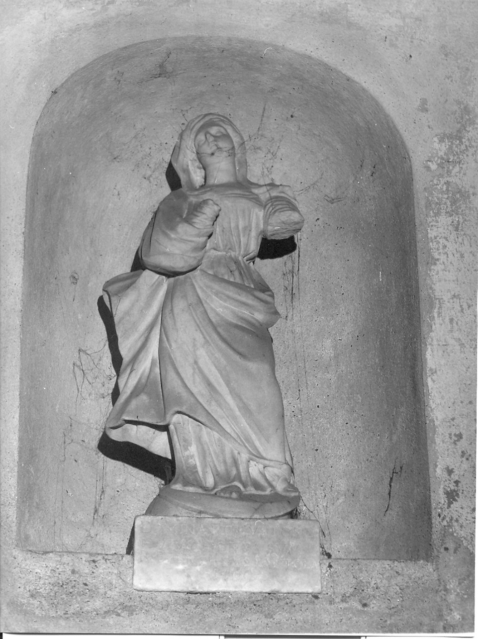 Madonna Immacolata (statua, opera isolata) - bottega italiana (sec. XVIII)