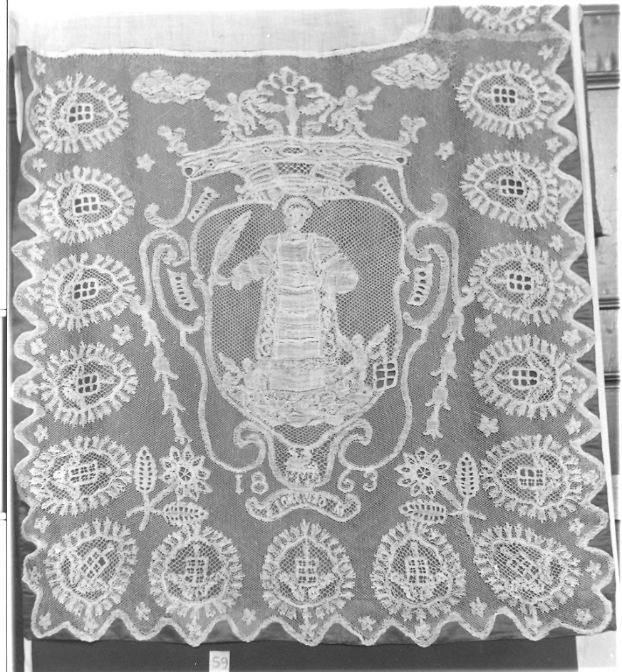 tovaglia d'altare, opera isolata - manifattura ligure (sec. XIX)