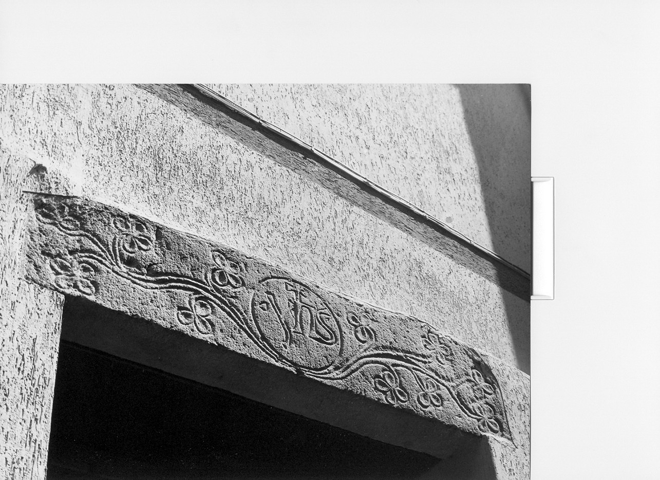 architrave di porta, opera isolata - bottega italiana (sec. XIX)
