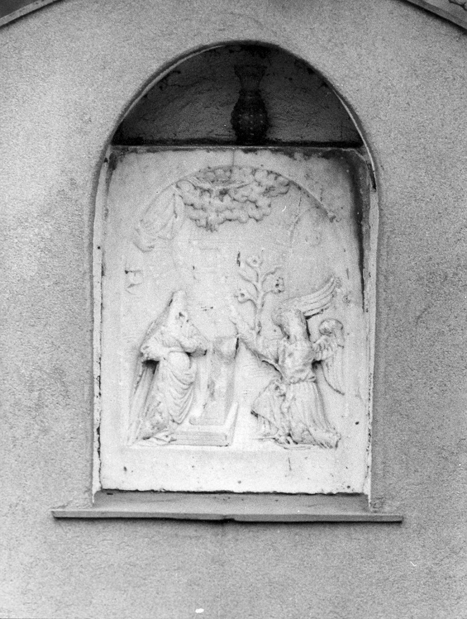 Annunciazione (rilievo, opera isolata) - bottega italiana (sec. XVII)