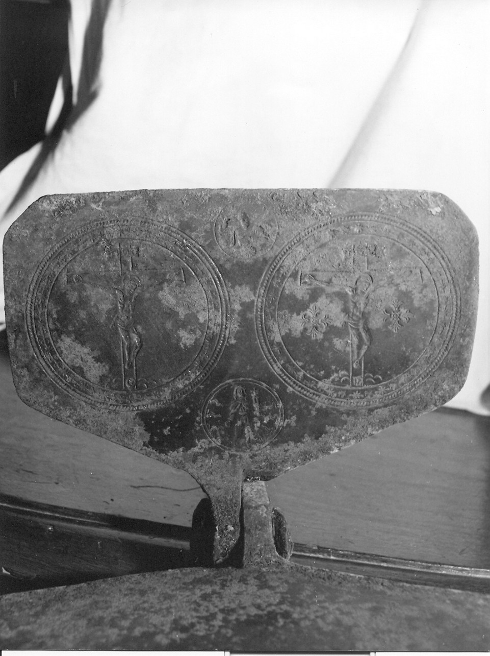 stampo per ostie, opera isolata - bottega ligure (sec. XIX)