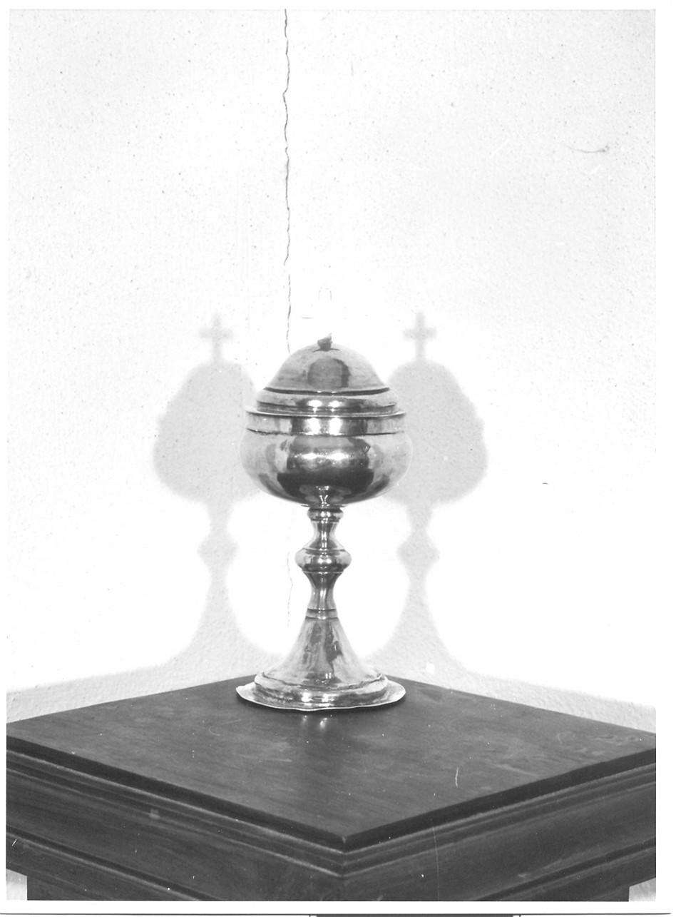 pisside, opera isolata - bottega ligure (prima metà sec. XIX)