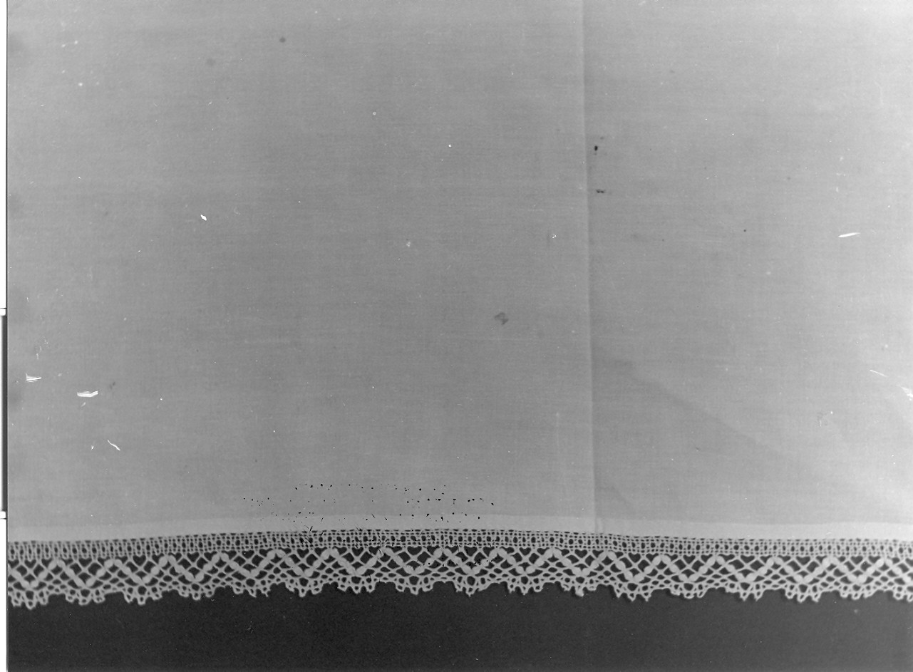 tovaglia d'altare, coppia - manifattura ligure (sec. XIX)