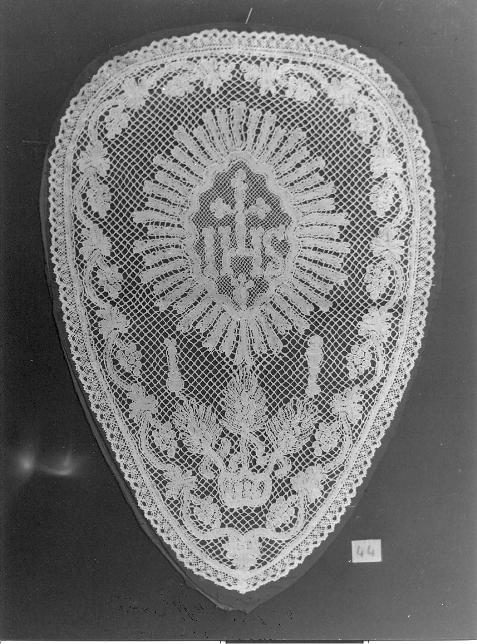 copriostensorio, opera isolata - manifattura ligure (sec. XIX)