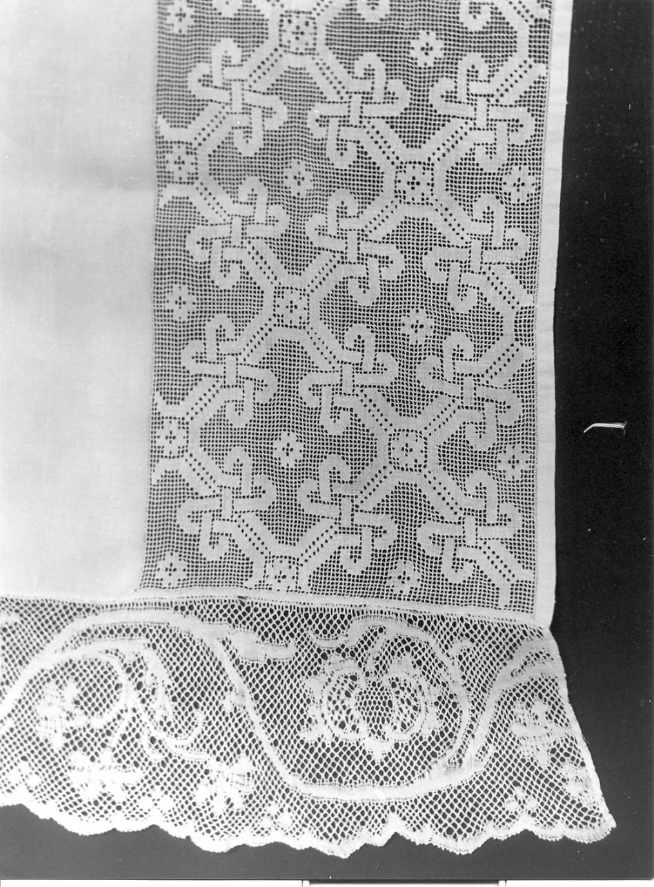 tovaglia d'altare, opera isolata - manifattura ligure (sec. XX)