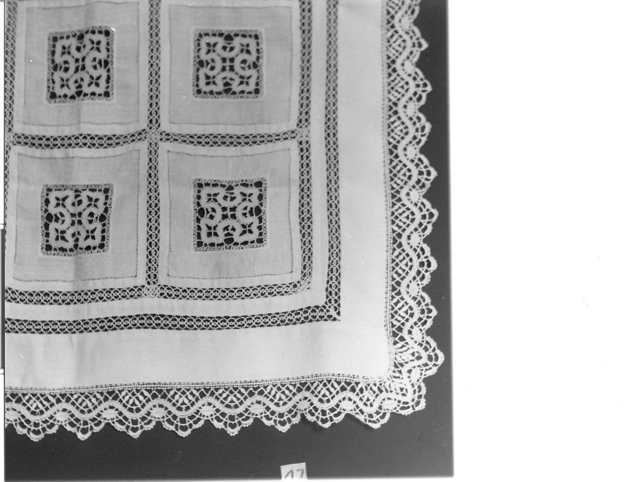 tovaglietta, opera isolata - manifattura ligure (sec. XX)
