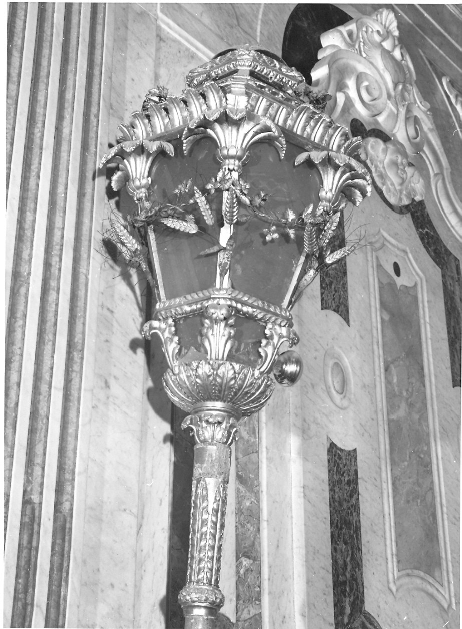 lanterna processionale, serie di Allegritti Gaetano (sec. XIX)