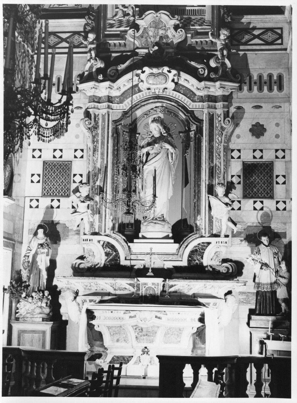 altare, insieme - bottega ligure (fine/inizio secc. XIX/ XX)