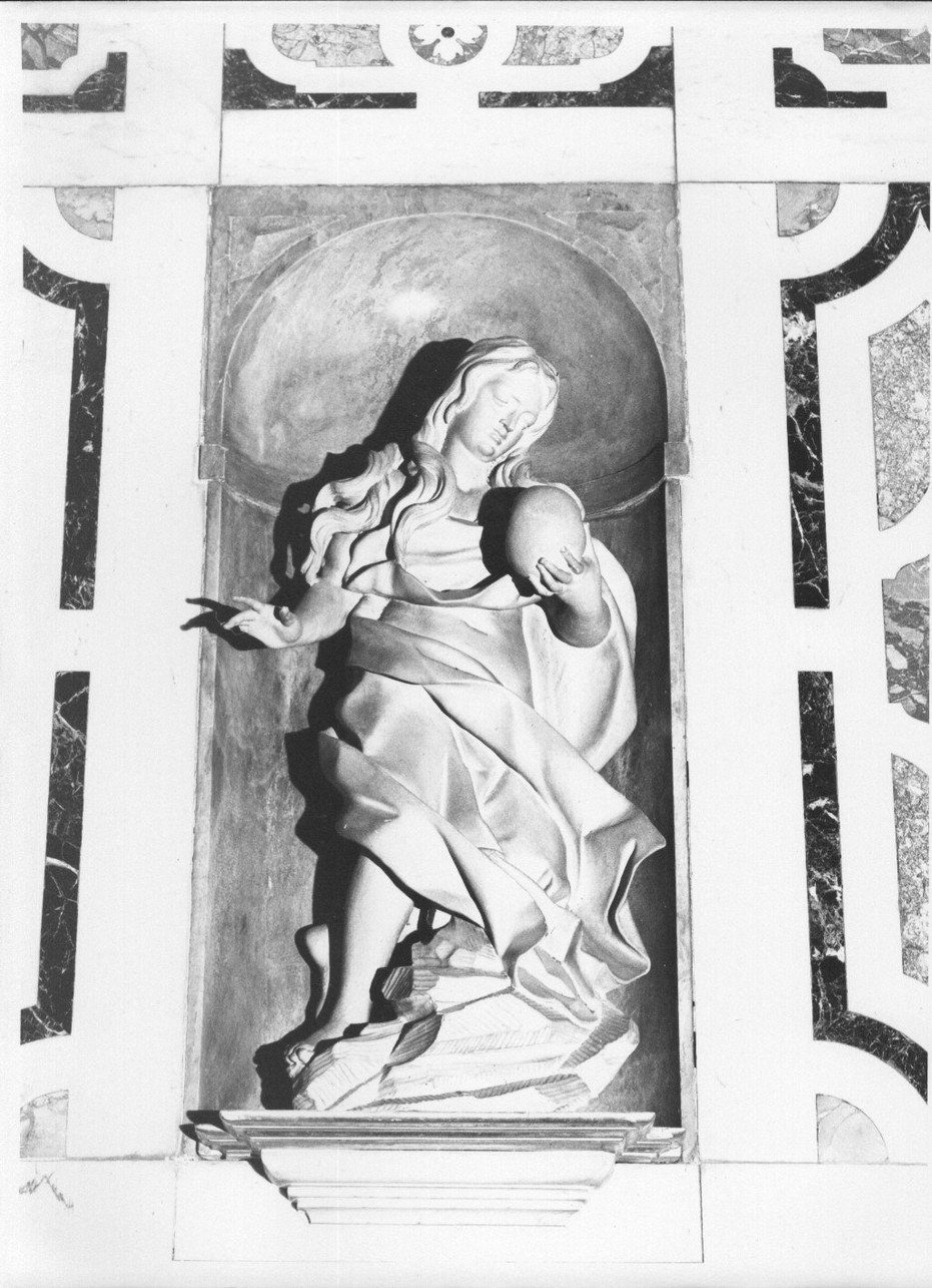 Santa Maria Maddalena penitente (statua, pendant) - bottega ligure (ultimo quarto sec. XVIII)