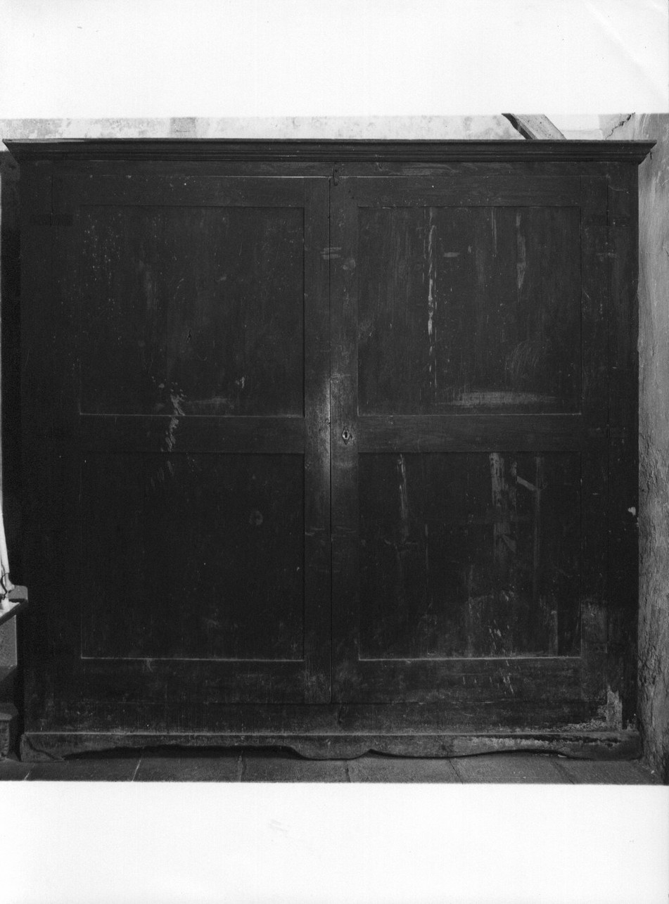 armadio, opera isolata - bottega ligure (sec. XIX)