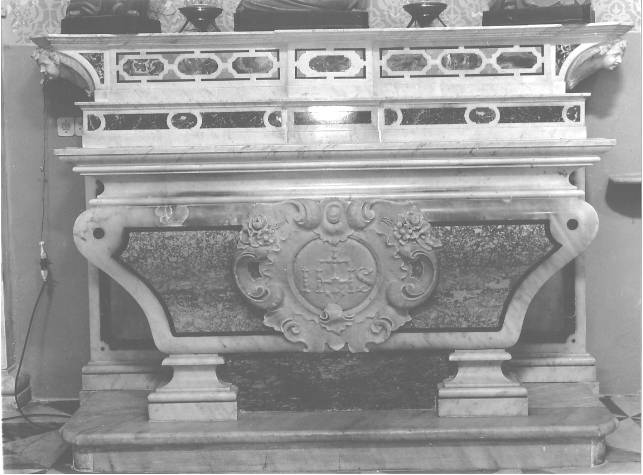 altare, opera isolata - bottega ligure (sec. XIX)