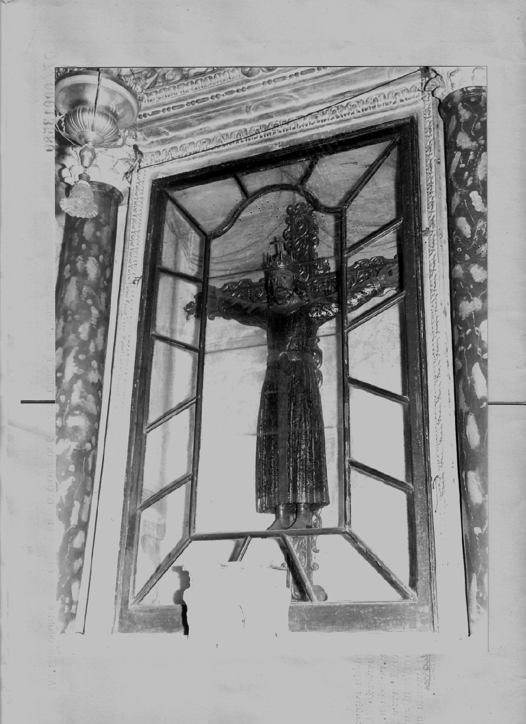 Volto Santo (scultura, opera isolata) - ambito italiano (inizio sec. XVI, sec. XX)