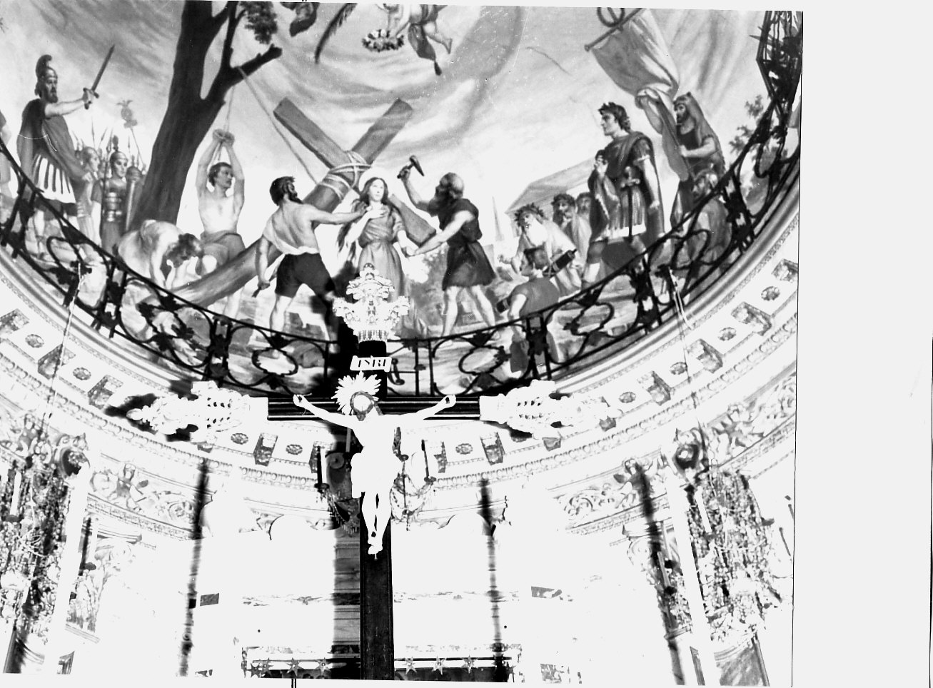 Cristo crocifisso (croce d'altare, opera isolata) - ambito ligure (inizio sec. XIX, sec. XX)