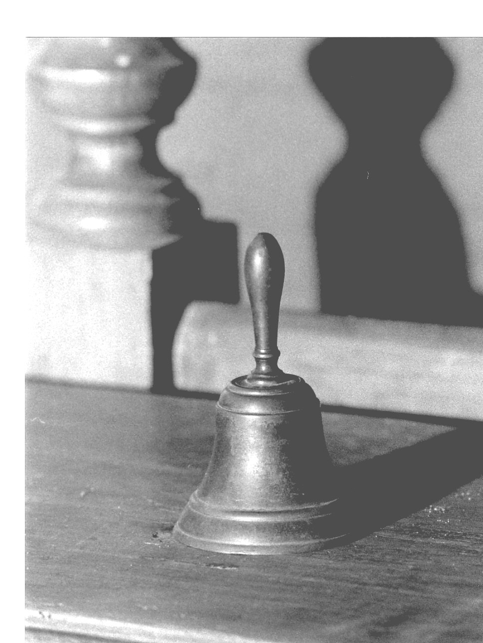 campanello d'altare, opera isolata - PRODUZIONE LIGURE (inizio sec. XX)