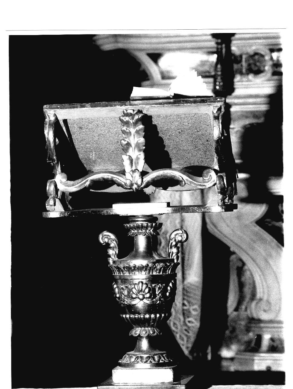 leggio d'altare, opera isolata - PRODUZIONE LIGURE (sec. XIX)