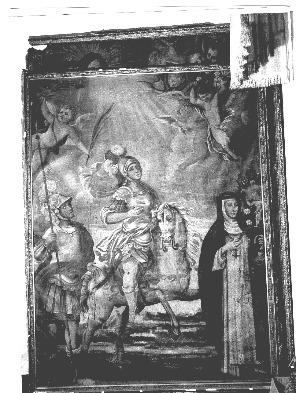 Sant'Antonino con San Fermo e Santa Rosa (dipinto, opera isolata) - ambito italiano (seconda metà sec. XVIII)