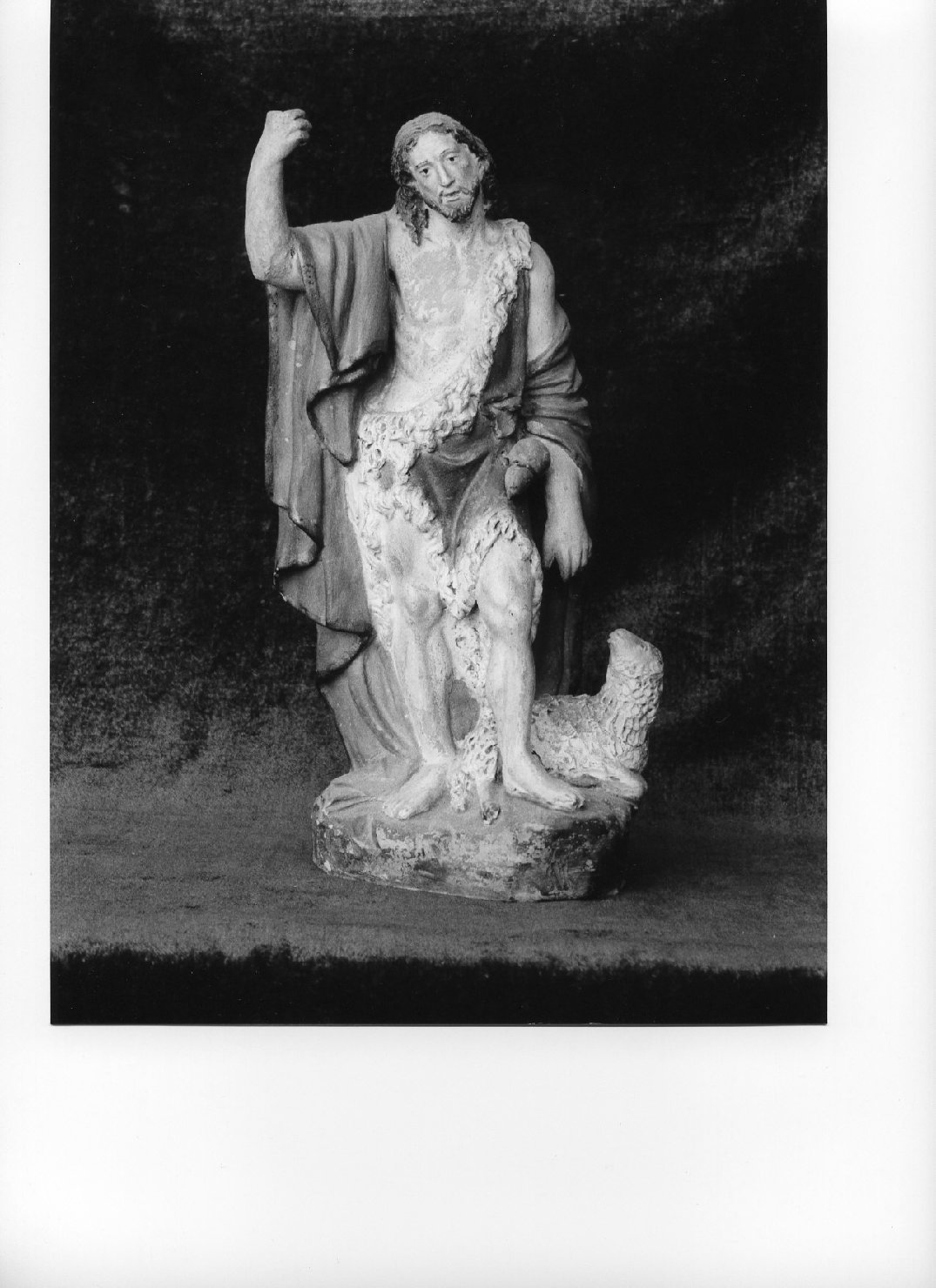 San Giovanni Battista (statuetta devozionale, opera isolata) - bottega ligure (fine sec. XIX)