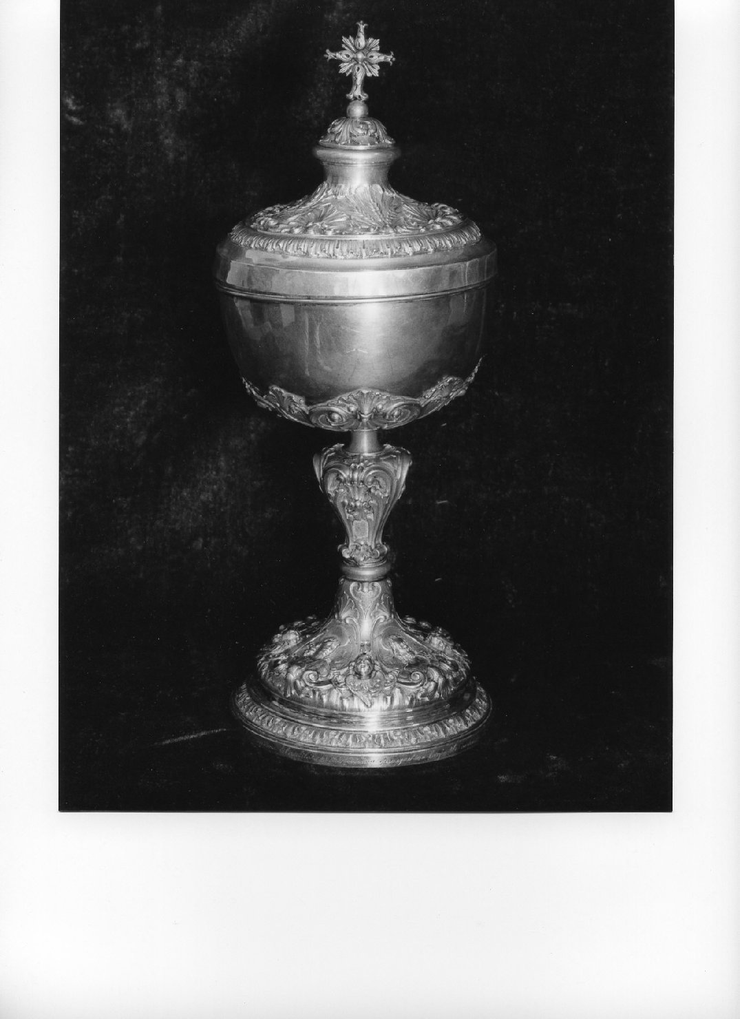 pisside, opera isolata - bottega ligure (sec. XX)