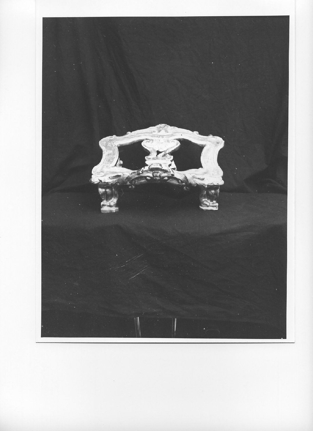 leggio, opera isolata - bottega ligure (fine/inizio secc. XIX/ XX)