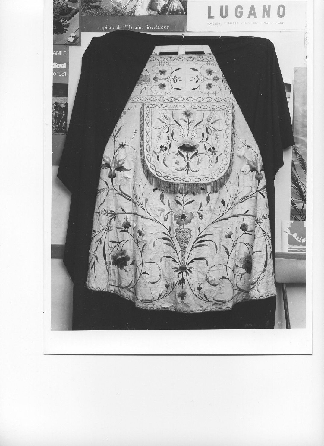 paramento liturgico, insieme - manifattura ligure (metà sec. XIX)