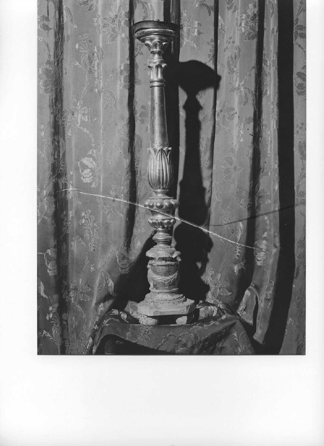 candeliere, coppia - bottega ligure (prima metà sec. XIX)