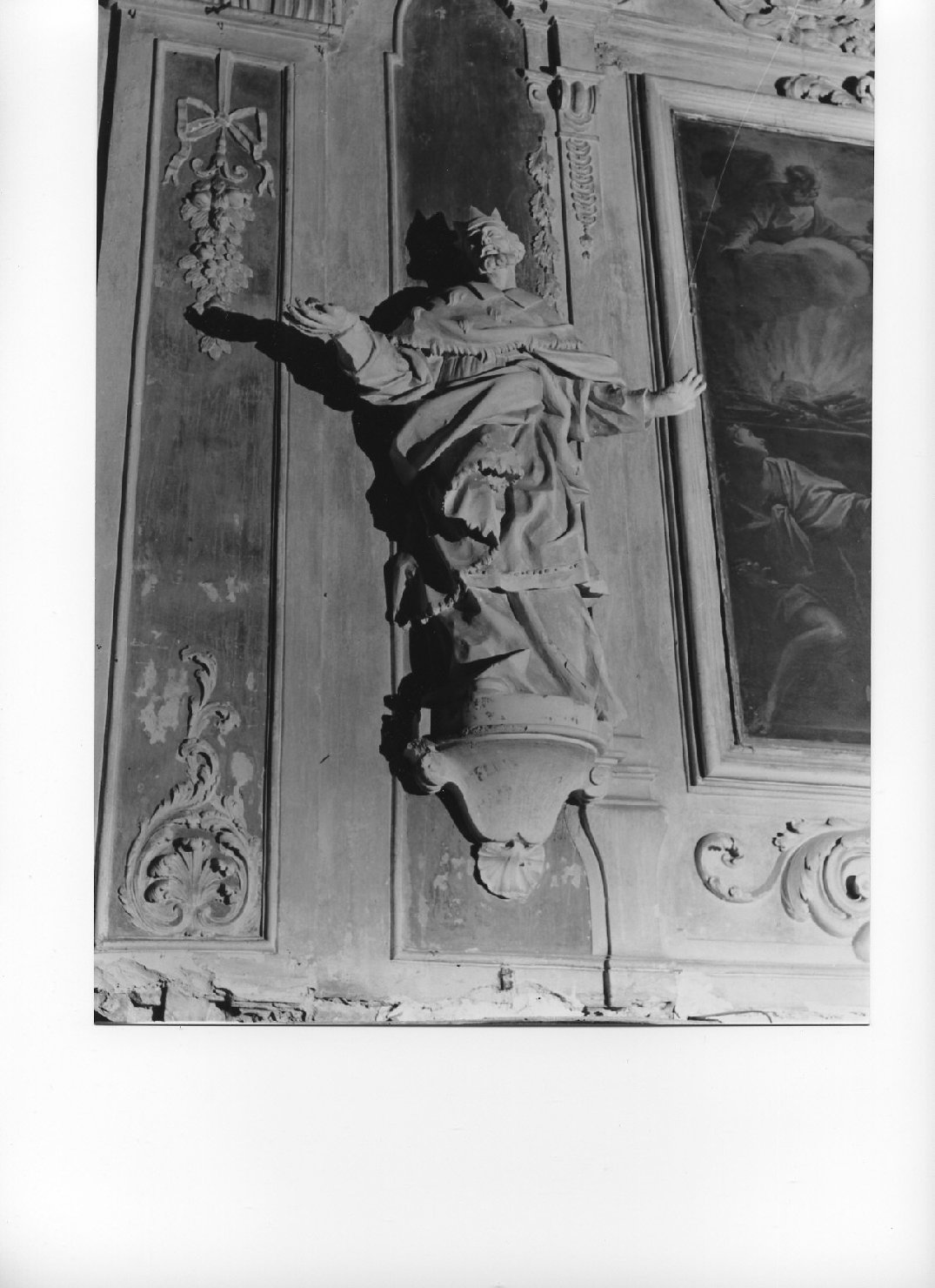 Salomone (statua, opera isolata) - bottega ligure (seconda metà sec. XVIII)